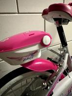 Lombardo Mariposa 16 Inch 23 cm Meisjes V-Brakes Wit/Roze, Fietsen en Brommers, Ophalen, Zo goed als nieuw, 16 inch