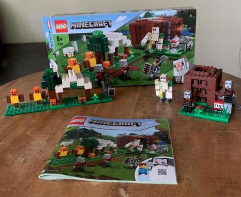 LEGO Minecraft 21159–De Pillager Buitenpost - compleet, Kinderen en Baby's, Speelgoed | Duplo en Lego, Zo goed als nieuw, Lego