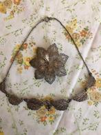 ZILVEREN FILIGRAIN SIERADENSET, Verzenden, Zilver