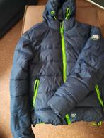 Superdry Jas XXL (valt klein), Blauw, Maat 56/58 (XL), Ophalen of Verzenden, Zo goed als nieuw