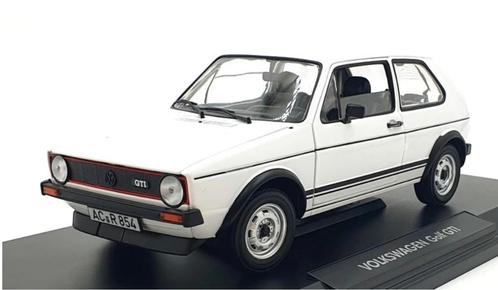 1:18 Volkswagen Golf I (1) GTi uit 1976 Wit Norev NIEUW, Hobby en Vrije tijd, Modelauto's | 1:18, Nieuw, Auto, Norev, Ophalen of Verzenden