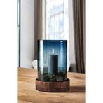 kaars Leonardo Terra windlicht in doos nieuw per set, Overige materialen, Blauw, Nieuw, Ophalen of Verzenden
