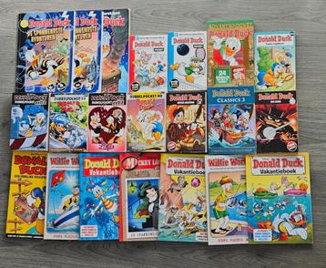 Verschillende Donald Duck pockets en vakantieboeken