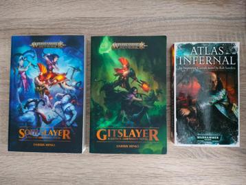 3 x Warhammer boek beschikbaar voor biedingen