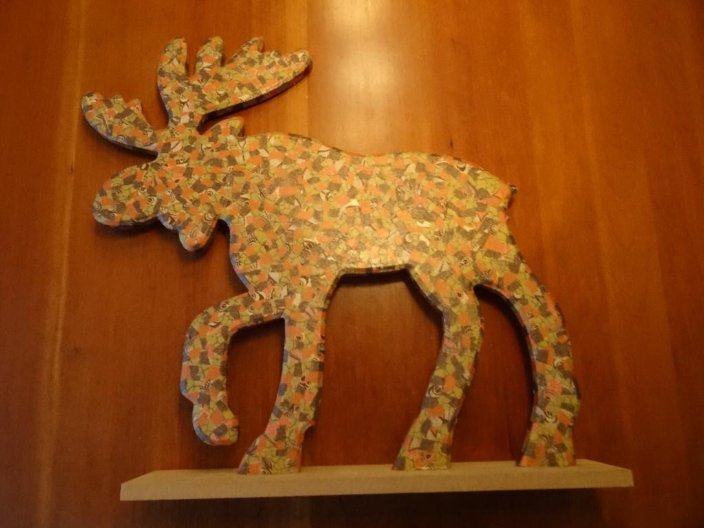 Rendier op standaard, Diversen, Ophalen of Verzenden, Zo goed als nieuw