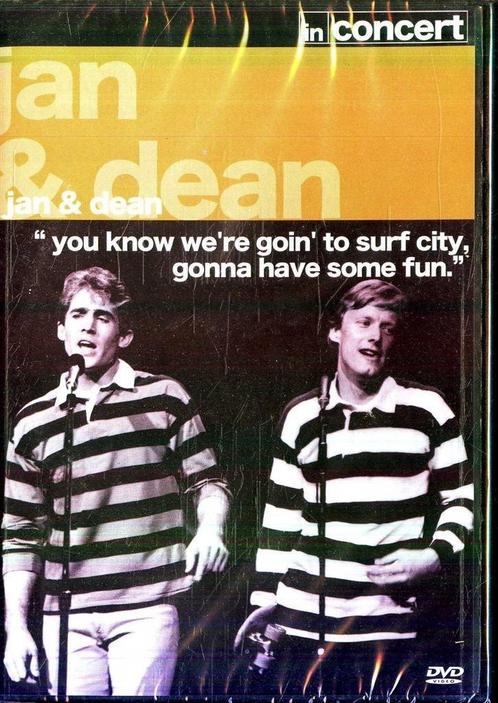 DVD van Jan & dean - You know we're goin' to surf, Cd's en Dvd's, Dvd's | Muziek en Concerten, Gebruikt, Alle leeftijden, Verzenden