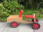 Leuk houten bakfietsje, Kinderen en Baby's, Speelgoed | Houten speelgoed, Ophalen, Rij- of Hobbelspeelgoed