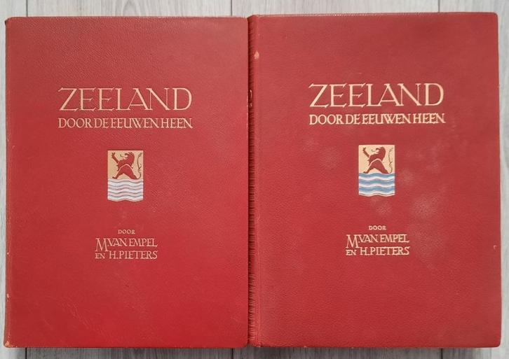 Zeeland door de eeuwen heen 2 delen genummerde editie no. 7, Boeken, Geschiedenis | Stad en Regio, Gelezen, Ophalen of Verzenden