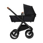Dubatti One E5 Kinderwagen 2-in-1 Black Frame Black/Cognac, Ophalen, Gebruikt, Overige merken