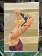 Kunstprint - Vrouw met Tattoo - 21x30cm, Ophalen of Verzenden