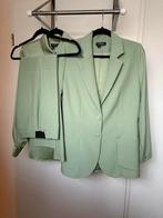 Groen Damespak van La Dress - Maat S, Kostuum of Pak, Ophalen of Verzenden, Zo goed als nieuw, Maat 36 (S)