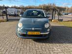 Fiat 500 1.2 C 2008 Blauw. Apk. 03-12-2026, Auto's, Fiat, Voorwielaandrijving, 1242 cc, 4 cilinders, 840 kg