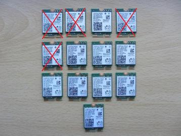 9x Intel Wireless-N 9560NGW AC + Bluetooth 5.0 NGFF Wireless beschikbaar voor biedingen
