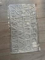 Alfabet epoxy mal, Ophalen of Verzenden