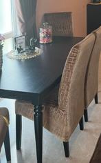 (Uitschuifbare) eettafel, Huis en Inrichting, 200 cm of meer, Zo goed als nieuw, Rechthoekig, 50 tot 100 cm