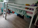 Witte half hoogslaper, Ophalen, Gebruikt, Hoogslaper