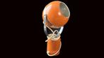 Mid-Century Space Age Orange Eyeball Table Lamp, Ophalen of Verzenden, Zo goed als nieuw, Retro, Minder dan 50 cm