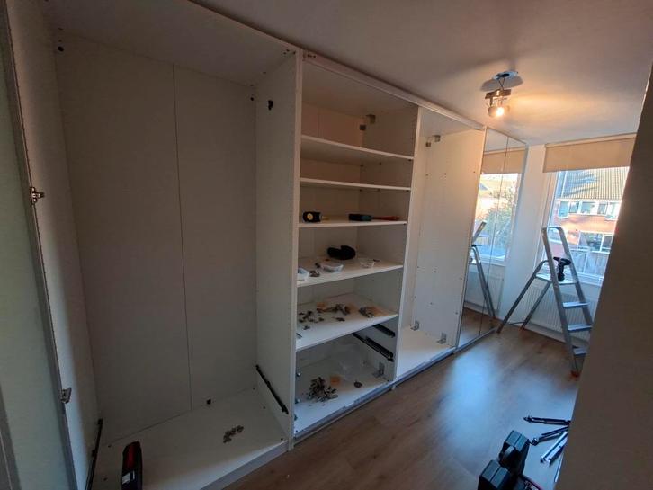 Ikea meubels, Huis en Inrichting, Slaapkamer | Bedden, Nieuw, Eenpersoons, 90 cm, Hout, Wit, Ophalen of Verzenden