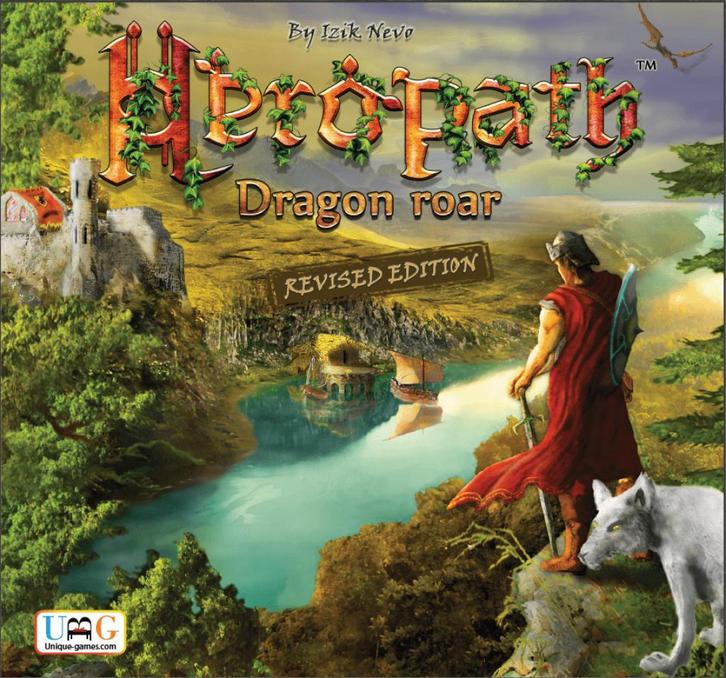 Heropath: Dragon Roar + 2 Expansions NIEUW, Hobby en Vrije tijd, Gezelschapsspellen | Bordspellen, Nieuw, Een of twee spelers