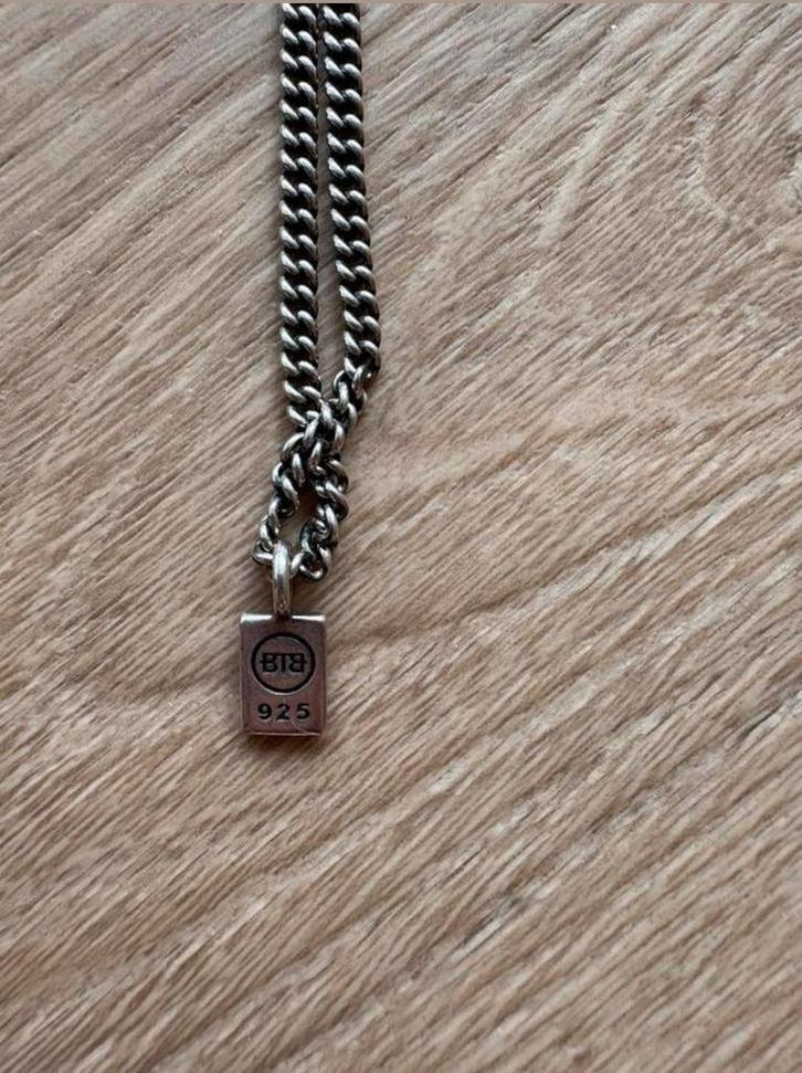 Buddha to Buddha Essential Zilveren Ketting 75cm, Sieraden, Tassen en Uiterlijk, Kettingen, Zo goed als nieuw, Zilver, Zilver