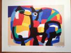 Karel Appel door GJJ, Antiek en Kunst, Kunst | Litho's en Zeefdrukken, Ophalen of Verzenden