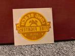 Vintage sticker USA Long Beach Fire Fighters Local 372, Ophalen of Verzenden, Nieuw, Overige typen