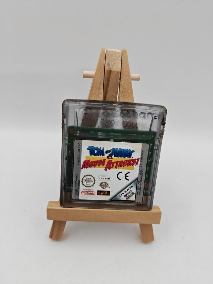 Tom and Jerry in mouse attacks Gameboy Color, Spelcomputers en Games, Games | Nintendo Game Boy, Zo goed als nieuw, Racen en Vliegen
