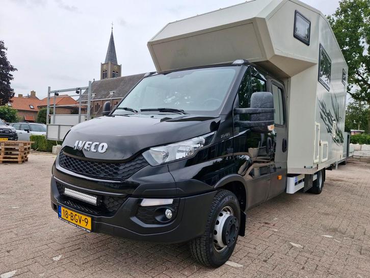 Iveco daily met camperunit blijvend laag wegenbelasting!!!!!, Caravans en Kamperen, Campers, Bedrijf, Half-integraal, Ophalen