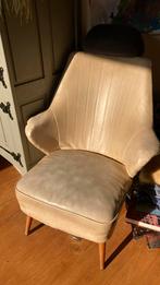 Vintage fauteuil wit leer Artifort Theo Ruth, Huis en Inrichting, Fauteuils, Ophalen, Gebruikt, Leer