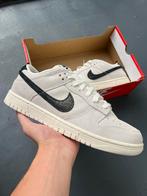 Nike Dunk Low Wit Zwart - Maat 44, Kleding | Heren, Schoenen, Wit, Nike, Nieuw, Ophalen of Verzenden