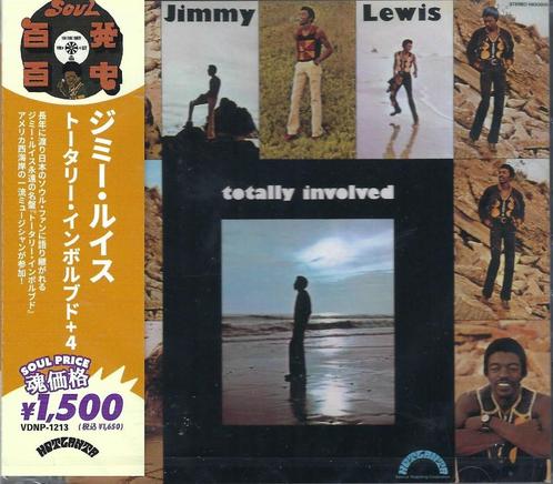 Jimmy Lewis – Totally Involved   NEW CD in SEAL  Japan, Cd's en Dvd's, Cd's | R&B en Soul, Gebruikt, Soul of Nu Soul, 1960 tot 1980