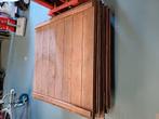 11 houten schotten 107,5x106,1,5 cm, Doe-het-zelf en Verbouw, Hout en Planken, Ophalen, Minder dan 25 mm, Overige typen, Zo goed als nieuw
