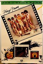 The J. Geils Band. Freeze Frame. Promo Poster 1981, Ophalen of Verzenden, Poster, Artwork of Schilderij, Zo goed als nieuw