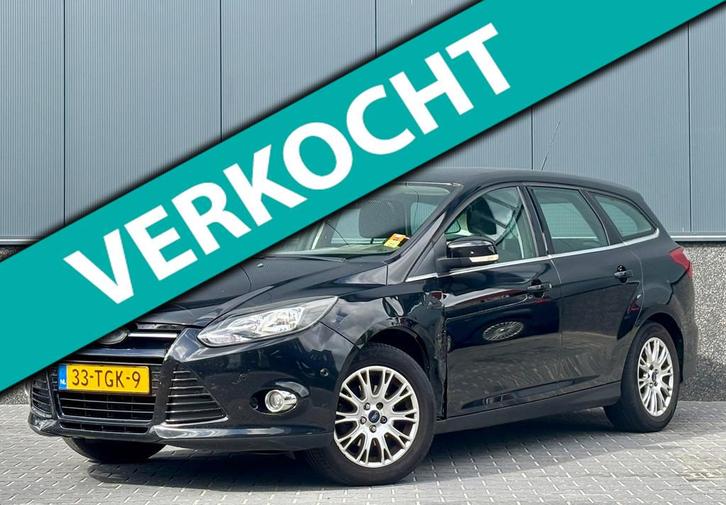 Ford Focus Wagon 1.6 TI-VCT Lease Titanium, Auto's, Ford, Bedrijf, Te koop, Focus, ABS, Airbags, Airconditioning, Boordcomputer