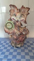 Vintage Keramische Klok - Vossen Design, Ophalen of Verzenden