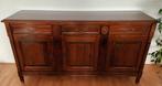 Dressoir 3-deurs kersen antiek (met kastjes en lades), Ophalen, Gebruikt, 150 tot 200 cm, Kersen antiek