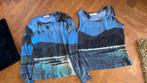 Vestje en topje ambiente Italy zgan mt s, Kleding | Dames, Blauw, Ambiente, Ophalen of Verzenden, Zo goed als nieuw