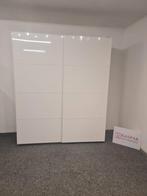 Pax wit kledingkast 200cm hoogglans deuren. Leveren/Monten, Huis en Inrichting, Kasten | Kledingkasten, Hoogglans, 200 cm of meer
