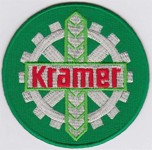 Kramer tractor stoffen opstrijk patch embleem, Verzamelen, Automerken, Motoren en Formule 1, Nieuw, Auto's, Verzenden