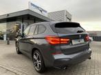 BMW X1 sDrive20i M sport Aut/ Leer/ camera NaviProf|Head up|, Te koop, 1460 kg, Zilver of Grijs, Benzine