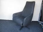 NIEUWSTAAT Prominent design relax fauteuil elektr.v. zwart, Ophalen of Verzenden, Zo goed als nieuw, Metaal, 50 tot 75 cm