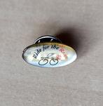 Aalsmeer Ride for the Roses Fiets pin, Verzamelen, Speldjes, Pins en Buttons, Gebruikt, Niet vindbaar, Niet vindbaar, Speldje of Pin