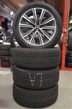 Org. 21" Audi Q8 Velgen 5x112 ET20 66.5 + Zomerbanden + TPMS, Niet ingevuld, Gebruikt, 285 mm, Banden en Velgen