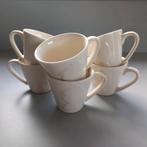 Zes Jip en Janneke mokjes - Crème, Zo goed als nieuw, Keramiek, Ophalen of Verzenden, Zo goed als nieuw, Overige stijlen