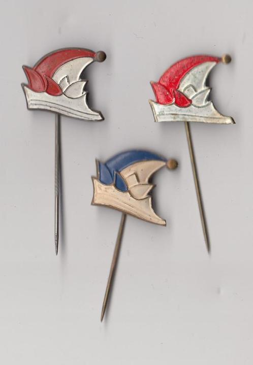 Carnaval Steek Prinsenmuts speldjes, Verzamelen, Speldjes, Pins en Buttons, Gebruikt, Speldje of Pin, Overige onderwerpen, Ophalen of Verzenden