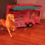 Barbie Paarden Camper met Paard Vintage, Ophalen of Verzenden, Gebruikt, Meisje