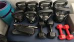 Gewichten, kettlebell SET, Sport en Fitness, Ophalen, Zo goed als nieuw, Kettlebell
