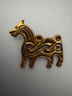 Vintage kalevala koru paarden broche. Finland, Sieraden, Tassen en Uiterlijk, Antieke sieraden, Verzenden, Brons, Broche