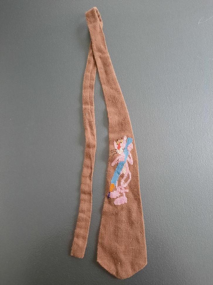 Vintage Kinderstropdas met Borduurwerk, Kinderen en Baby's, Kindermode-accessoires, Ophalen of Verzenden