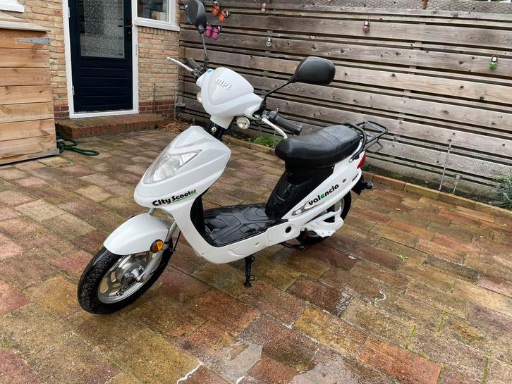 MPI scooter/snorscooter/blauw kenteken, Fietsen en Brommers, Snorfietsen en Snorscooters, Gebruikt, Overige merken, Elektrisch